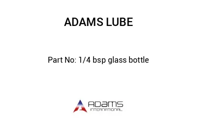 1/4 bsp glass bottle