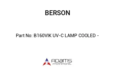 B160VIK UV-C LAMP COOLED -