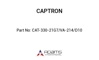 CAT-330-21G7/VA-214/D10