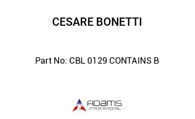 CBL 0129 CONTAINS B