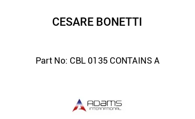 CBL 0135 CONTAINS A