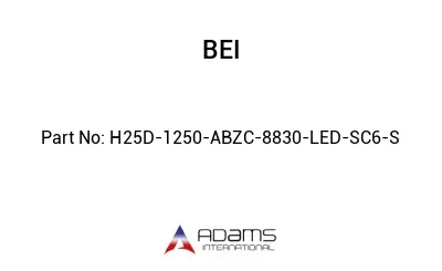 H25D-1250-ABZC-8830-LED-SC6-S