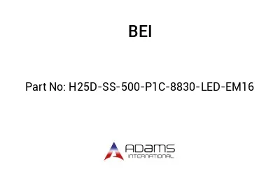 H25D-SS-500-P1C-8830-LED-EM16