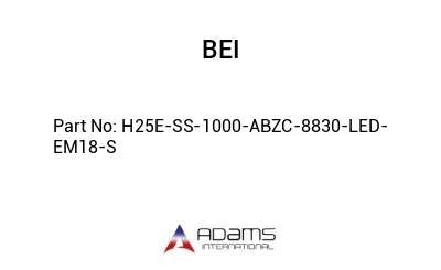 H25E-SS-1000-ABZC-8830-LED-EM18-S