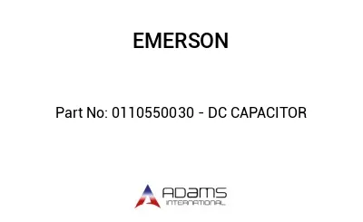 0110550030 - DC CAPACITOR