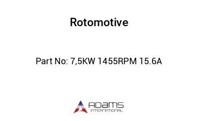 7,5KW 1455RPM 15.6A