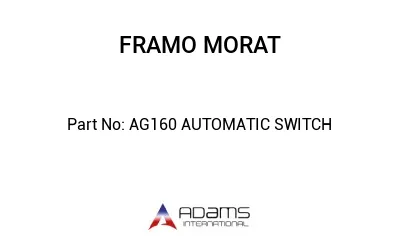 AG160 AUTOMATIC SWITCH