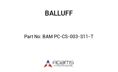 BAM PC-CS-003-S11-T									