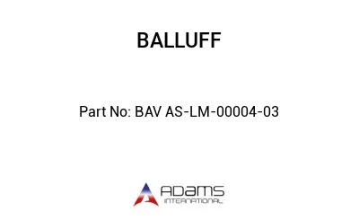 BAV AS-LM-00004-03									