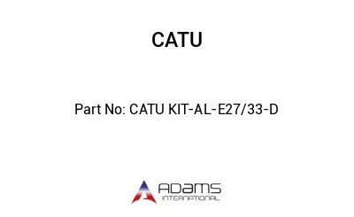 CATU KIT-AL-E27/33-D