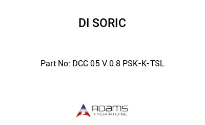 DCC 05 V 0.8 PSK-K-TSL