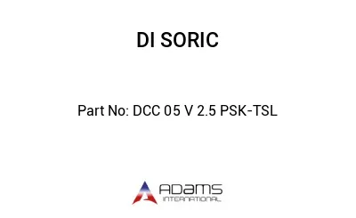 DCC 05 V 2.5 PSK-TSL