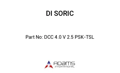 DCC 4.0 V 2.5 PSK-TSL