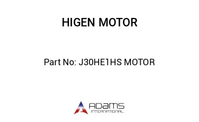 J30HE1HS MOTOR