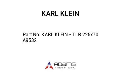 KARL KLEIN - TLR 225x70  A9532
