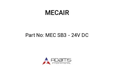 MEC SB3 - 24V DC