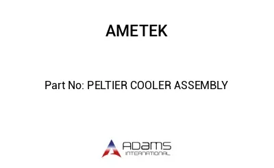 PELTIER COOLER ASSEMBLY