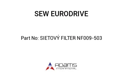 SIETOVÝ FILTER NF009-503