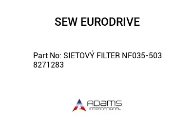 SIETOVÝ FILTER NF035-503 8271283