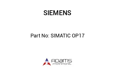 SIMATIC OP17