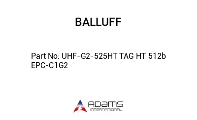 UHF-G2-525HT TAG HT 512b EPC-C1G2									